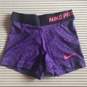Purple Nike Pros